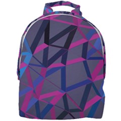 3d Lovely Geo Lines Mini Full Print Backpack by Uniqued