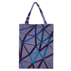 3d Lovely Geo Lines 2 Classic Tote Bag by Uniqued