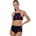 3D Lovely GEO Lines VIII High Waist Tankini Set View1