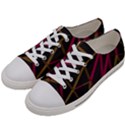 3D Lovely GEO Lines XI Women s Low Top Canvas Sneakers View2