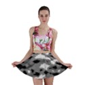 Black Waves Abstract Series No 1 Mini Skirt View1
