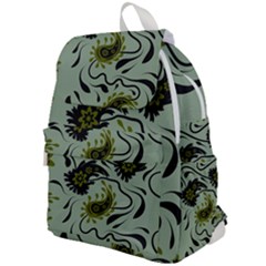 Floral Pattern Paisley Style Paisley Print   Top Flap Backpack by Eskimos