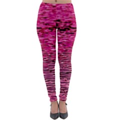 Pink  Waves Flow Series 1 Lightweight Velour Leggings