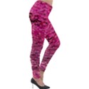 Pink  Waves Flow Series 1 Lightweight Velour Leggings View4