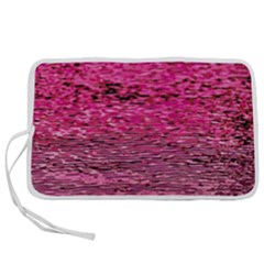 Pink  Waves Flow Series 1 Pen Storage Case (s) by DimitriosArt