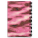 Pink  Waves Flow Series 6 5.5  x 8.5  Notebook View2