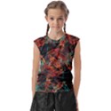 Fractal Kids  Raglan Cap Sleeve Tee View1