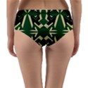 Abstract pattern geometric backgrounds   Reversible Mid-Waist Bikini Bottoms View4