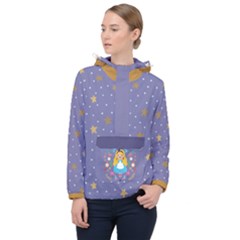 Alice In Wonderland Women s Front Pocket Pullover Windbreaker