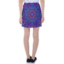 Vibrant Violet Mandala Tennis Skirt View2