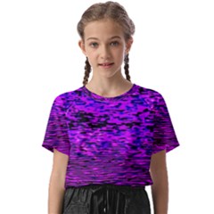 Magenta Waves Flow Series 2 Kids  Basic Tee