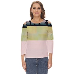 Janet 1 Cut Out Wide Sleeve Top