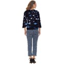 Sparkle Butterfly Cut Out Wide Sleeve Top View4