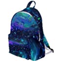 Blue galaxy The Plain Backpack View1