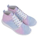 watercolor clouds2 Men s Lightweight High Top Sneakers View3