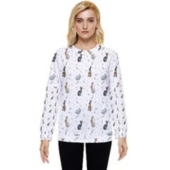 Cute Rabbit Hidden Pocket Sweatshirt