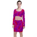 Abstract pattern geometric backgrounds   Top and Skirt Sets View1
