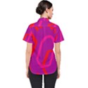 Abstract pattern geometric backgrounds   Women s Short Sleeve Shirt View2