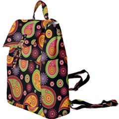 Paisley Pattern Design Buckle Everyday Backpack