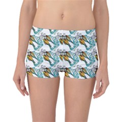 Nature Birds Boyleg Bikini Bottoms