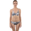 Abstract Pattern Wrap Around Bikini Set View1