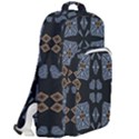 Abstract pattern geometric backgrounds   Double Compartment Backpack View2