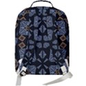 Abstract pattern geometric backgrounds   Double Compartment Backpack View3