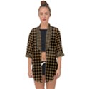 Olimedblk Open Front Chiffon Kimono View1