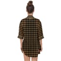 Olimedblk Open Front Chiffon Kimono View2