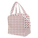 Kawaii Pumpkin Patt White Boxy Hand Bag View2