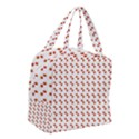 Kawaii Pumpkin Patt White Boxy Hand Bag View3