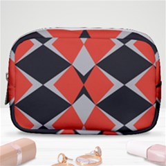 Abstract Pattern Geometric Backgrounds   Make Up Pouch (small)