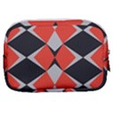 Abstract pattern geometric backgrounds   Make Up Pouch (Small) View2