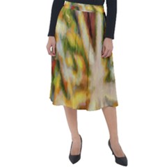 Requiem  Of The Yellow Stars Classic Velour Midi Skirt 
