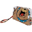 Bulldog-cartoon-illustration-11650862 Wristlet Pouch Bag (Small) View1