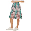 Colorful Spotted Reptilian Coral Classic Short Skirt View2