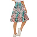 Colorful Spotted Reptilian Coral Classic Short Skirt View3