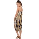 Tiger Snake Black 7000 Waist Tie Cover Up Chiffon Dress View2