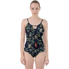 Nature With Bugs Cut Out Top Tankini Set by Sparkle