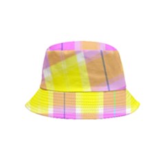 Pink Tartan-8 Bucket Hat (kids) by tartantotartanspink