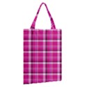 Pink Tartan-9 Classic Tote Bag View2