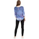 Gouttes d eau Galaxy Chiffon Quarter Sleeve Blouse View2