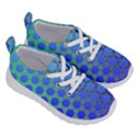 Hex Circle Points Vaporwave Three Running Shoes View3