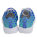Hex Circle Points Vaporwave Three Running Shoes View4