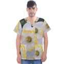Lemon Sorbet Men s V-Neck Scrub Top View1