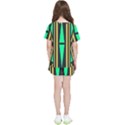 Abstract pattern geometric backgrounds Kids  Tee and Sports Shorts Set View2