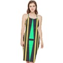 Abstract pattern geometric backgrounds Bodycon Cross Back Summer Dress View1