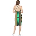 Abstract pattern geometric backgrounds Bodycon Cross Back Summer Dress View2