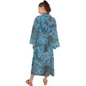 Abstract Surface Texture Background Maxi Kimono View2