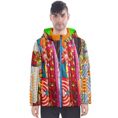 African Fabrics Men s Hooded Puffer Jacket
